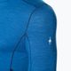 Men's Smartwool Merino Sport 1/4 Zip thermal T-shirt blue SW011538K89 3