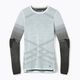 Women's thermal T-shirt Smartwool Intraknit Thermal Merino Base Layer Pattern Crew turquoise SW016412J21