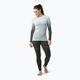 Women's thermal T-shirt Smartwool Intraknit Thermal Merino Base Layer Pattern Crew turquoise SW016412J21 2