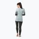 Women's thermal T-shirt Smartwool Intraknit Thermal Merino Base Layer Pattern Crew turquoise SW016412J21 3