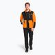 Men's fleece sweatshirt The North Face Glacier Pro FZ black and orange NF0A5IHS7Q61 2