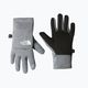 Children's trekking gloves The North Face Recycled Etip medium grey heather 6