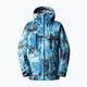 Men's snowboard jacket The North Face Printed Dragline blue NF0A7ZUF9C11 13