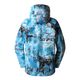 Men's snowboard jacket The North Face Printed Dragline blue NF0A7ZUF9C11 14