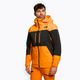 Men's ski jacket The North Face Chakal orange and black NF0A5GM37Q61