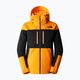 Men's ski jacket The North Face Chakal orange and black NF0A5GM37Q61 6