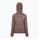 Women's down jacket The North Face Belleview Stretch Down Hoodie brown NF0A7UK5EFU1 6