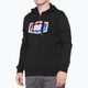 Men's 100% Official Zip Hoodie Fleece black