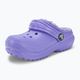 Crocs Classic Lined digital violet children's flip-flops 8