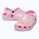 Crocs Classic Glitter Clog flamingo children's flip-flops 11