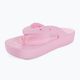 Women's Crocs Classic Platform flamingo flip flops 7
