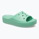 Women's Crocs Classic Platform flip-flops jade stone 8