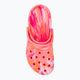Women's Crocs Classic Platform Marbled guava/multi flip-flops 6