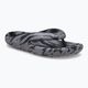 Crocs Mellow Marbled Recovery black/charcoal flip flops 8