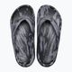 Crocs Mellow Marbled Recovery black/charcoal flip flops 11