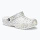 Crocs Classic Starry Glitter white children's flip-flops