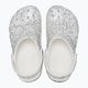 Crocs Classic Starry Glitter white children's flip-flops 12
