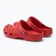 Men's Crocs Classic varsity red flip-flops 4