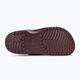 Crocs Classic dark cherry slides 5