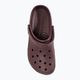 Crocs Classic dark cherry flip-flops 6