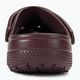 Crocs Classic dark cherry slides 7