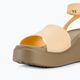 Women's Crocs Brooklyn Ankle Strap Wedge shitake sandals 8