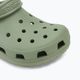 Crocs Classic moss slides 8