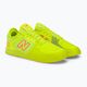 New Balance men's football boots Audazo V5+ Pro IN yellow MSA1IY55 4