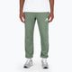 Men's New Balance Essentials Stacked Logo French green trousers