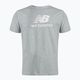 New Balance Essentials Stacked Logo Co grey men's training t-shirt MT31541AG 5