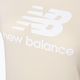 Women's New Balance Essentials Stacked Logo Co beige T-shirt WT31546TCM 7