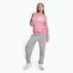 Women's training sweatshirt New Balance Essentials Stacked Logo French Terry Hoodie pink WT31533HAO 2