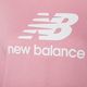 Women's training sweatshirt New Balance Essentials Stacked Logo French Terry Hoodie pink WT31533HAO 7
