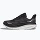 Women's running shoes HOKA Clifton 9 black/white 3