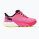 Women's running shoes HOKA Arahi 6 strawberry/black 2