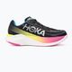 Women's running shoes HOKA Mach X black/silver 2