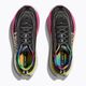 Women's running shoes HOKA Mach X black/silver 12