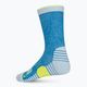 HOKA Crew Run Sock 3 pairs diva blue/ice water/evening primrose running socks 5