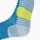 HOKA Crew Run Sock 3 pairs diva blue/ice water/evening primrose running socks 7