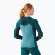 Women's Smartwool Merino Baselayer 1/2 Zip Boxed thermal sweatshirt cascade green heather 8
