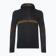 Men's Smartwool Intraknit Merino Tech deep navy-fox brown thermal sweatshirt 3