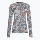 Women's Smartwool Merino 250 Baselayer Crew Boxed winter sky floral thermal T-shirt 3