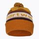 Smartwool Knit Winter Pattern POM honey gold heather beanie 2