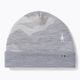 Smartwool Merino Reversible Cuffed light gray mountain scape cap 6