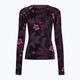 Women's Smartwool Merino 250 Baselayer Crew Boxed purple iris floral thermal longsleeve 3