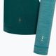 Women's Smartwool Classic Thermal Merino Baselayer 1/4 Zip Boxed emerald thermal longsleeve 6