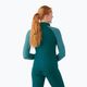 Women's Smartwool Classic Thermal Merino Baselayer 1/4 Zip Boxed emerald thermal longsleeve 2