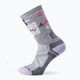 Women's trekking socks Smartwool Hike Full Cushion Alpine Perch Crew light gray