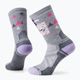 Women's trekking socks Smartwool Hike Full Cushion Alpine Perch Crew light gray 4