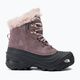 The North Face Shellista V Lace Wp children's snow boots fawn grey/asphalt grey 2